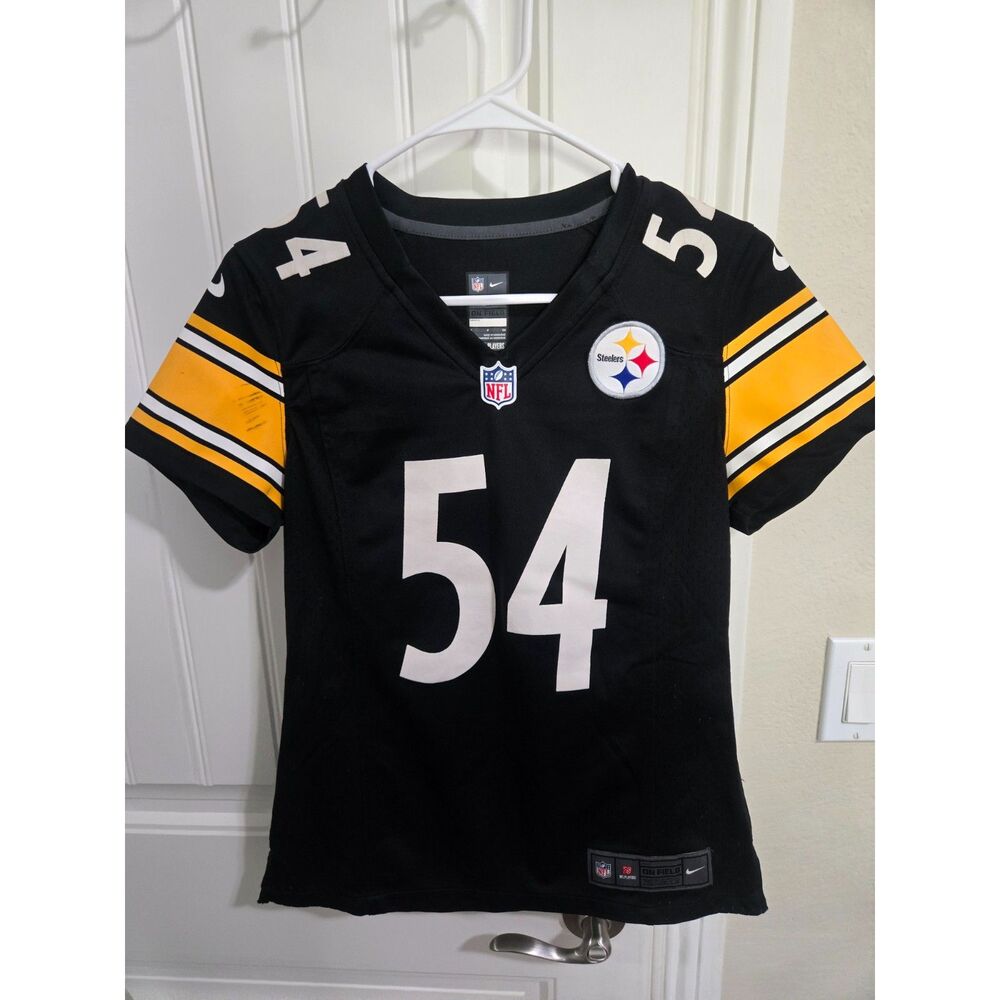 Nike Pittsburgh Steelers Chris Carter #54 Women’s Small On Field NFL Jersey